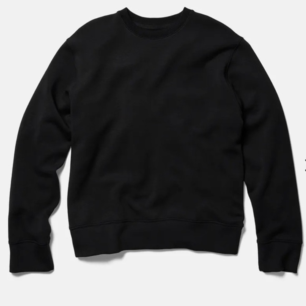 Outdoor voices stratus Crewneck sweatshirt size Small, black